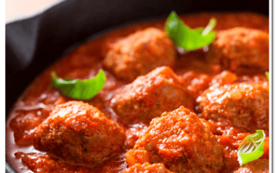Receta Albóndigas de Carne Rellenas de Queso