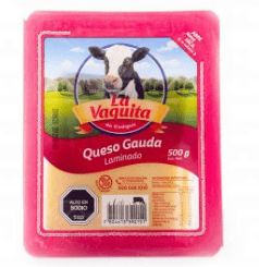 Queso laminado La Vaquita
