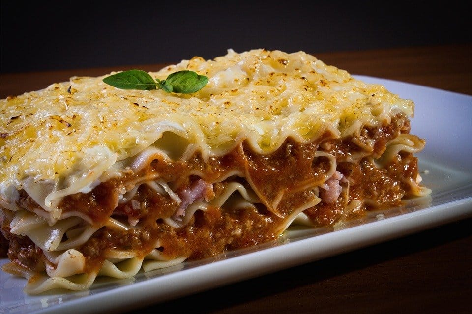 Receta Lasagna de Carne