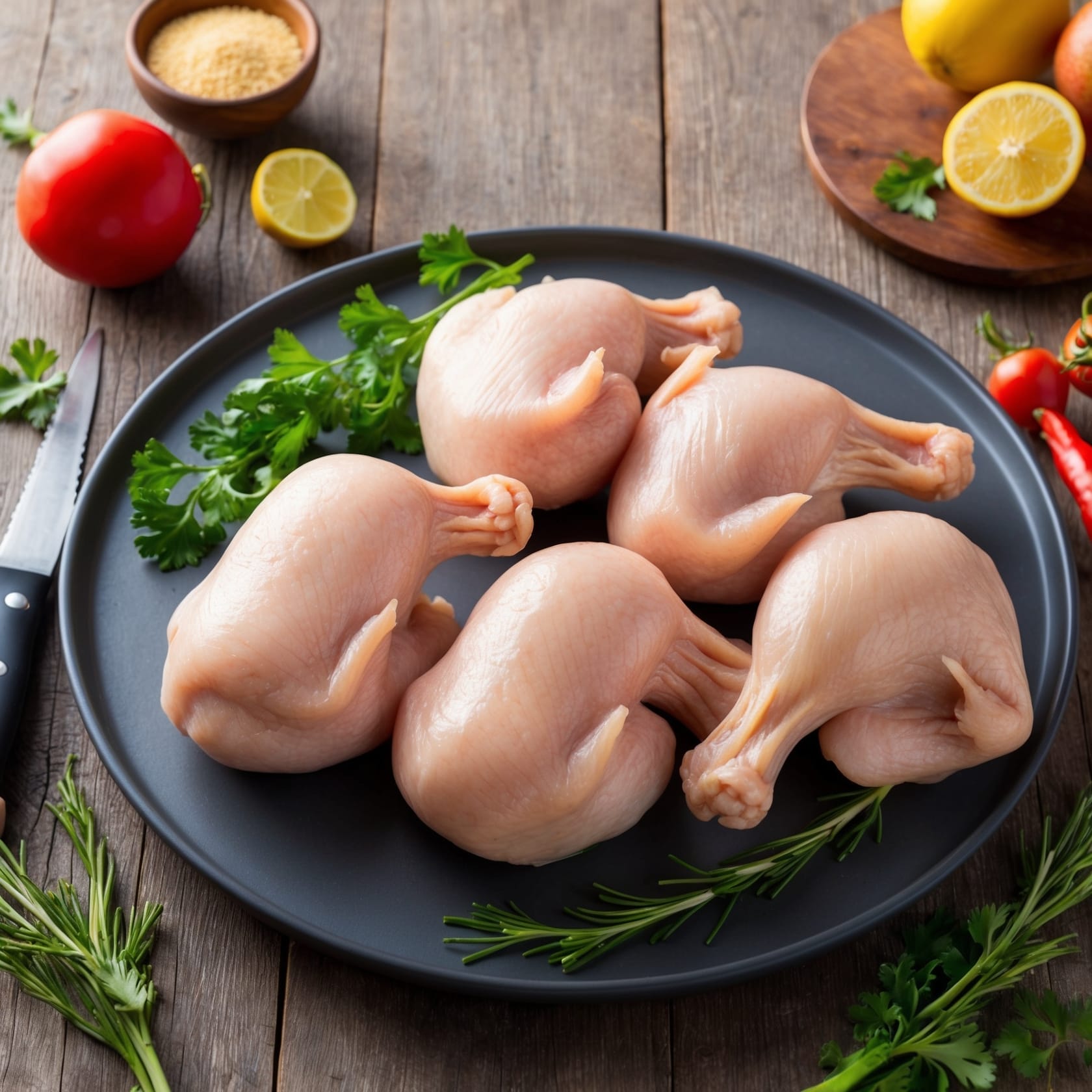 Trutros Enteros Pollo Importado